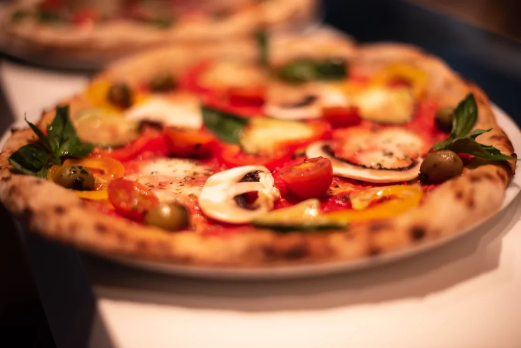 Pizza vegetariana barcelona — dónde comer pizza vegetariana en barcelona en Via Napoli